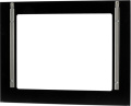 Glass Plate For Oven - 20005936 Intermediate Panel Spare Part Set Tray Holders+inner Glass [Bosch Siemens]